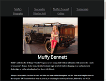 Tablet Screenshot of muffybennett.com